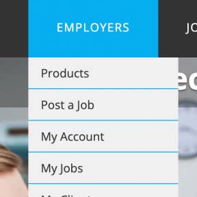 Click on "Post a Job."