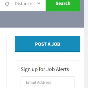 Click on "POST A JOB."
