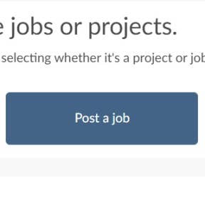 Click on "Post a job."