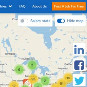 Click on "Post A Job For Free."