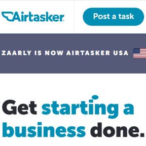 Click on "Post a task."