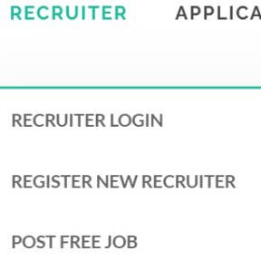 Click on "Post Free Job."