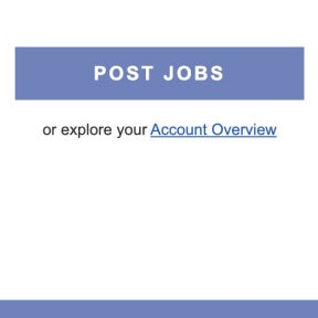 Click on "POST JOBS."