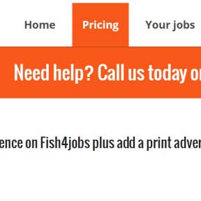 Click on "Pricing."