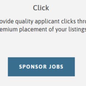 Click on "SPONSOR JOBS."