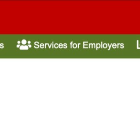 Click on the "Services for Employers" tab.