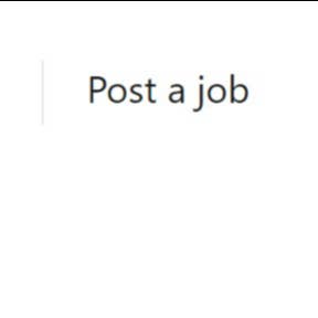Click "Post a job."
