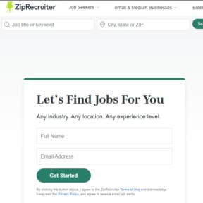 Click on "Post a Job" on the home page.