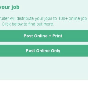 Select a posting option.