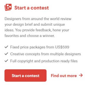 Click "Start a Contest."