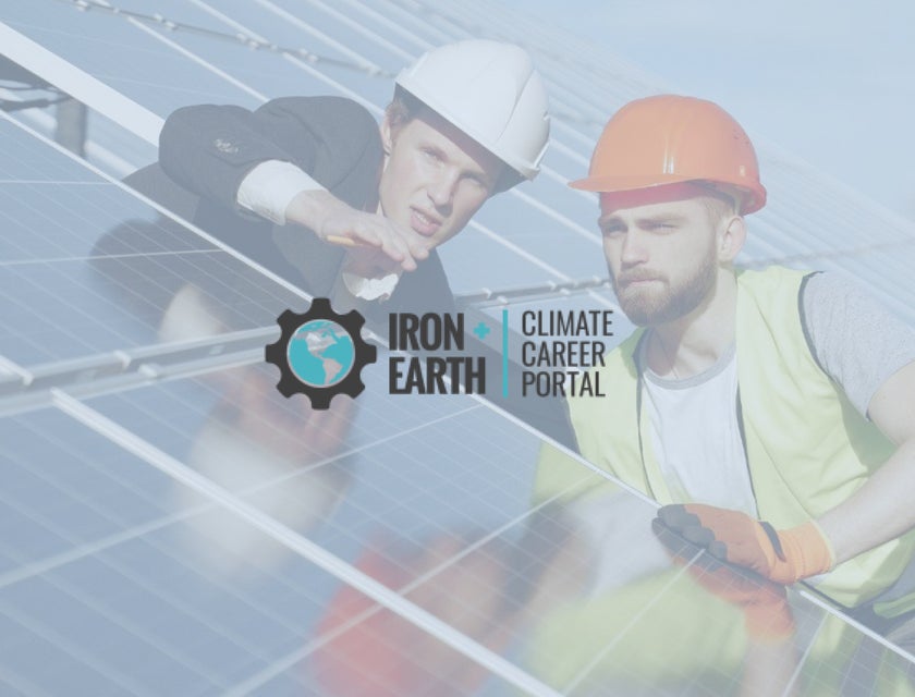 Climate Career Portal logo.