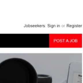 Click on the "POST A JOB" button.