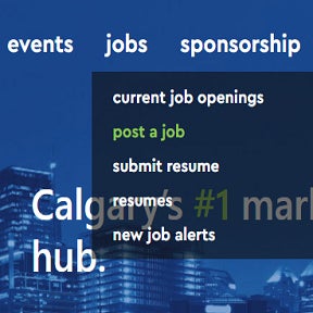 Start the job posting process.