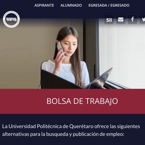 Cómo publicar una vacante en Bolsa de Trabajo UPQ: