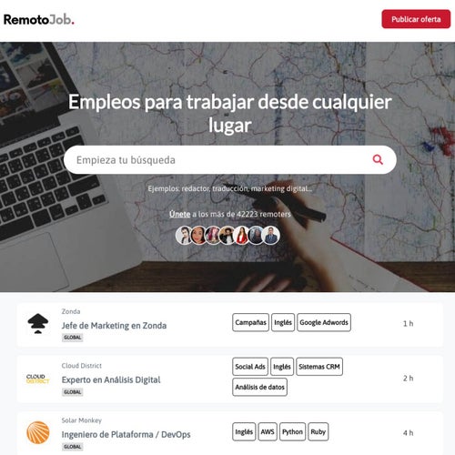 Cómo publicar una vacante en RemotoJob: