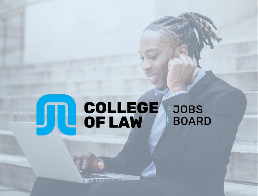 The College of Law logo.