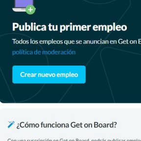 Comienza el proceso de publicación.