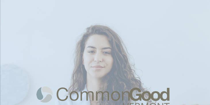 CommonGood Vermont Jobs logo.
