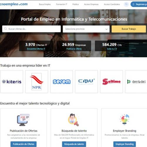 Cómo publicar una vacante en tecnoempleo.com: