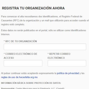 Completa el formulario.