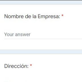 Completa el formulario.