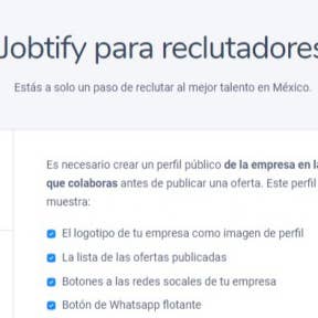 Completa el perfil de tu empresa.