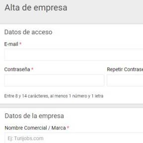 Completa tu información.