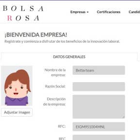 Completa tu información.