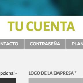 Completa tu perfil.