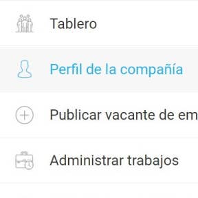 Completa tu perfil.