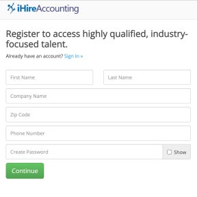 Complete the account registration process.