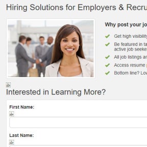 Complete the contact form.