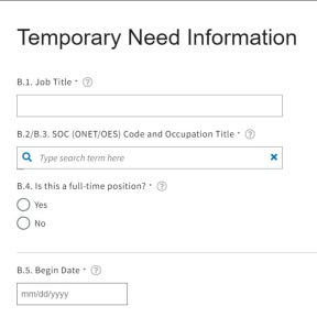 Complete the online form.