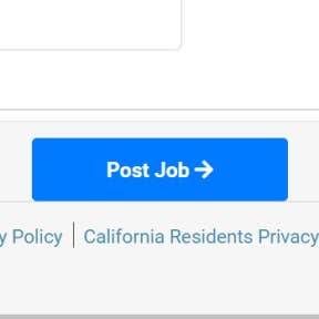 Complete the payment and post your job.