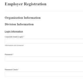 Complete the online registration form.