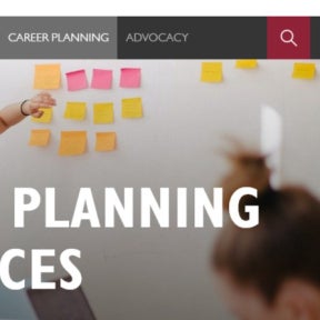 Go to the "CAREER PLANNING" button.