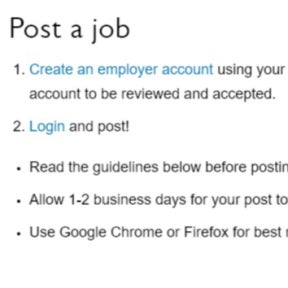 Click on "Create an Account."