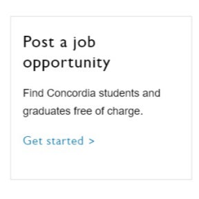 Select "Post a job opportunity."