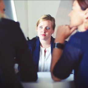 Conduct official interviews.