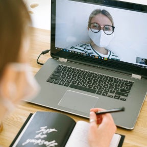 Conduct a video interview.