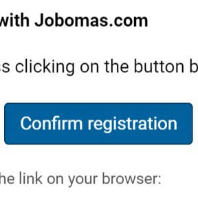 Confirm your account.