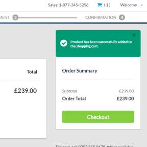 Confirm your order.
