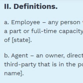 Explain relevant interests.