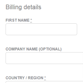 Finalize your order.