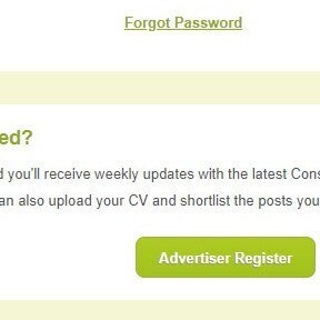 Click "Advertiser Register."