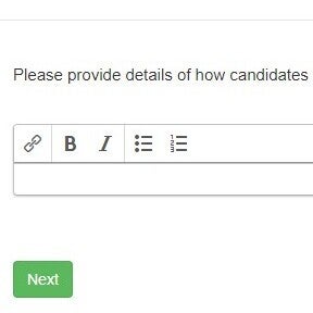 Enter your job posting details.