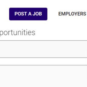 Click on "POST A JOB."