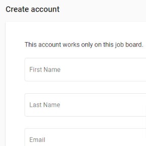 Register as an employer.