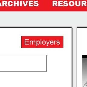 Select "Employers" to start the job posting process.