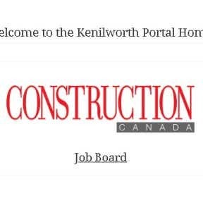 Select the "Construction Canada Job Board" option.